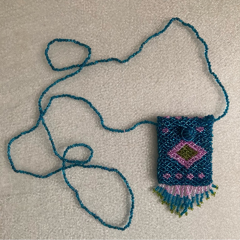 Beaded Necklace Pouch